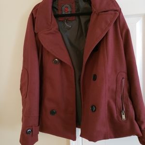 Dollhouse Maroon Coat XL